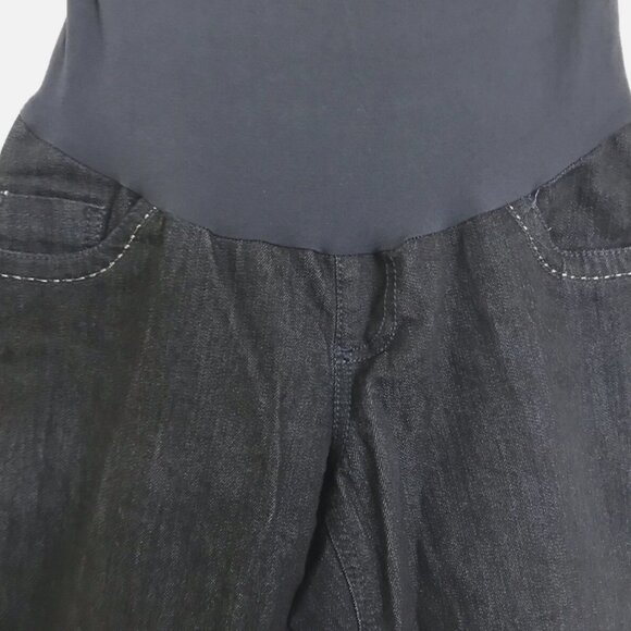MOTHERHOOD Maternity Bling Jeans NWT Med Cropped Pants - Picture 5 of 8
